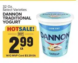 Food Lion Dannon Traditional Yogurt offer