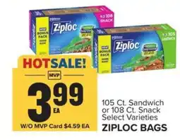 Food Lion Ziploc Bags offer