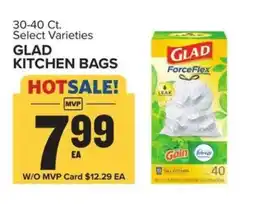Food Lion Glad Kitchen Bags offer
