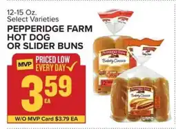 Food Lion Pepperidge Farm Hot Dog or Slider Buns offer