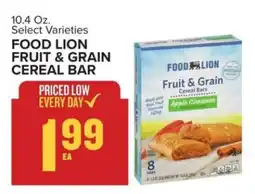 Food Lion FOOD LION FRUIT & GRAIN CEREAL BAR offer