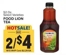 Food Lion FOOD LION TEA offer