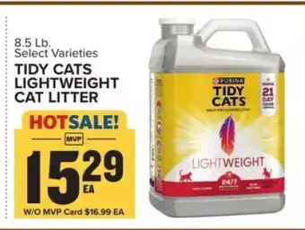 Food Lion Tidy Cats LightWeight Cat Litter offer