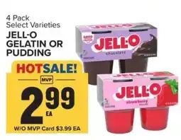 Food Lion Jell-O Gelatin or Pudding offer