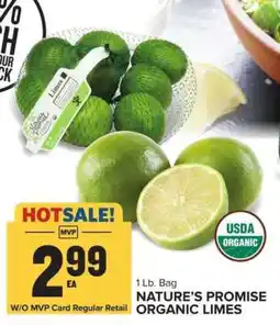 Food Lion Nature's Promise Organic Limes offer