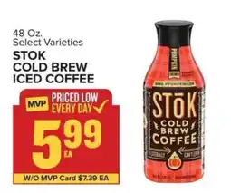 Food Lion STōK Cold Brew Iced Coffee offer