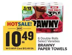 Food Lion Brawny Paper Towels offer