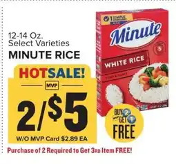 Food Lion Minute Rice offer