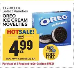 Food Lion Oreo Ice Cream Novelties offer