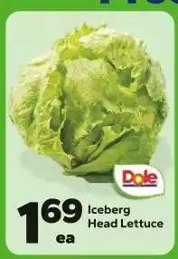 Save a Lot Iceberg Head Lettuce offer