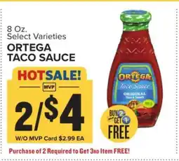 Food Lion Ortega Taco Sauce offer