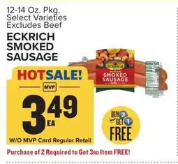 Food Lion Eckrich Smoked Sausage offer