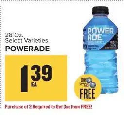 Food Lion Powerade offer