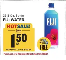 Food Lion FIJI Water offer
