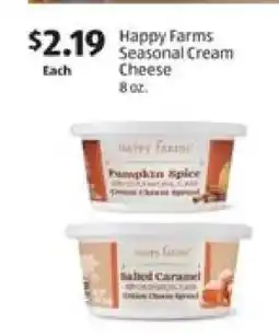 Aldi Happy Farms Seasonal Cream Cheese offer