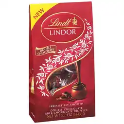 Walgreens Lindor Truffles Bag Double Chocolate offer