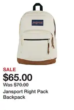 Dick's Sporting Goods Jansport Right Pack Backpack offer