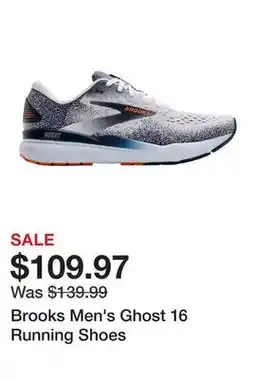 Dick's Sporting Goods Brooks Men's Ghost 16 Running Shoes offer