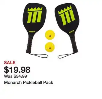 Dick's Sporting Goods Monarch Pickleball Pack offer