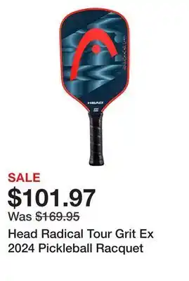 Dick's Sporting Goods Head Radical Tour Grit Ex 2024 Pickleball Racquet offer