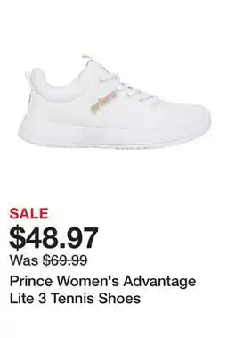 Dick's Sporting Goods Prince Women's Advantage Lite 3 Tennis Shoes offer