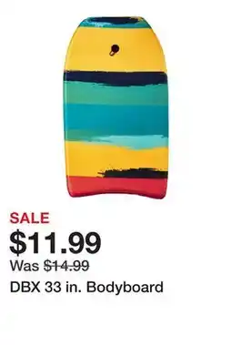 Dick's Sporting Goods DBX 33 in. Bodyboard offer