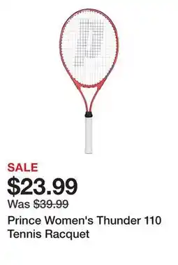 Dick's Sporting Goods Prince Women's Thunder 110 Tennis Racquet offer