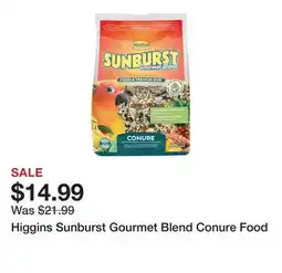 Petsmart Higgins Sunburst Gourmet Blend Conure Food offer