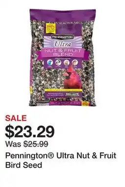 Petsmart Pennington Ultra Nut & Fruit Bird Seed offer
