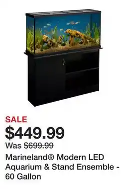 Petsmart Marineland Modern LED Aquarium & Stand Ensemble - 60 Gallon offer