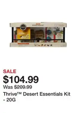 Petsmart Thrive Desert Essentials Kit - 20G offer