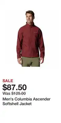 Kohl's Men's Columbia Ascender Softshell Jacket offer