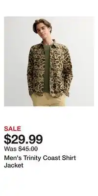 Kohl's Men's Trinity Coast Shirt Jacket offer