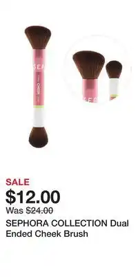 Kohl's SEPHORA COLLECTION Dual Ended Cheek Brush offer