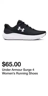 Kohl's Under Armour Surge 4 Women's Running Shoes offer