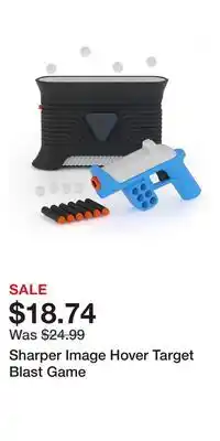 Kohl's Sharper Image Hover Target Blast Game offer