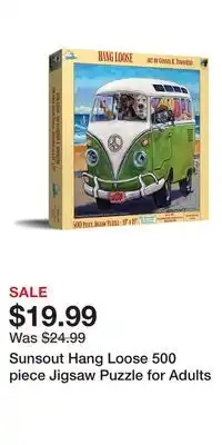 Nordstrom Sunsout Hang Loose 500 piece Jigsaw Puzzle for Adults offer