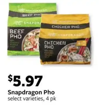 Fareway Snapdragon Pho offer