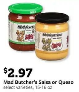 Fareway Mad Butcher's Salsa or Queso offer