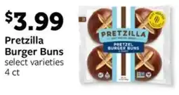 Fareway Pretzilla Burger Buns offer