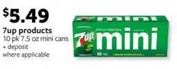 Fareway 7up products offer
