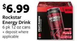 Fareway Rockstar Energy Drink offer