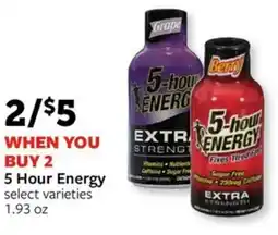 Fareway 5 Hour Energy offer