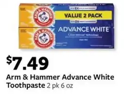 Fareway Arm & Hammer Advance White Toothpaste offer