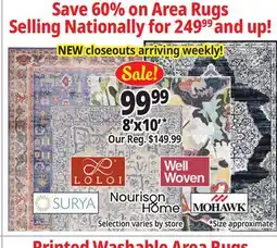 Ocean State Job Lot 8'x10'* Area Rugs offer