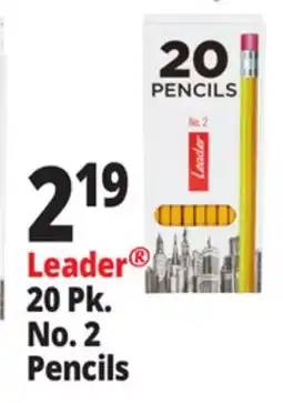 Ocean State Job Lot Leader No.2 Pencils 20-Count offer
