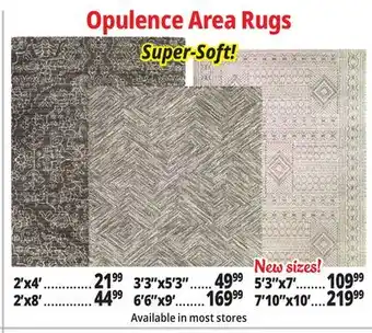 Ocean State Job Lot Opulence Area Rugs offer