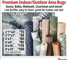 Ocean State Job Lot Premium Indoor/Outdoor Area Rugs offer