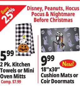 Ocean State Job Lot Disney, Peanuts, Hocus Pocus & Nightmare Before Christmas offer