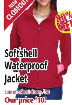 Ocean State Job Lot Softshell Waterproof Jacket offer